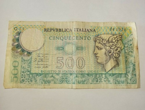 Banconota 500 lire - da,