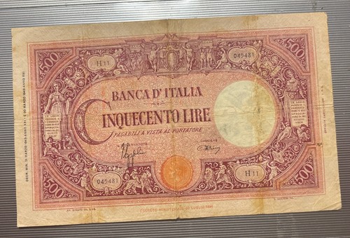 Banconota 500 lire 03 - 500,