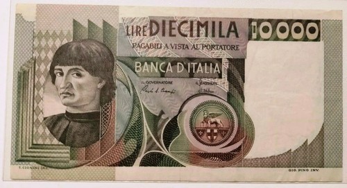Banconote 000 lire - da, 10.000