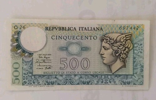 Banconota repubblica italiana - banconota,