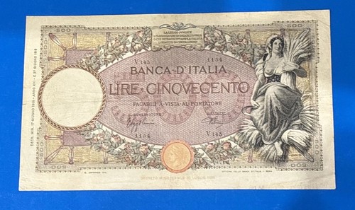 Banconota 500 lire - da,