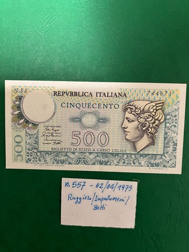 Banconote 500 lire - lire,