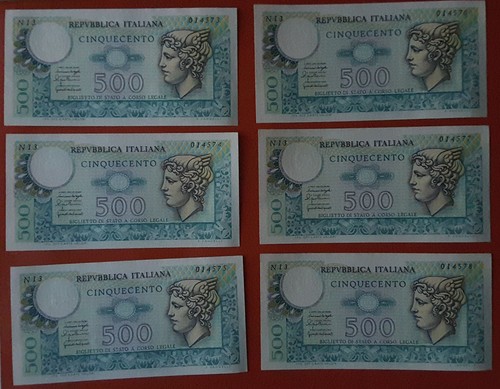 Lotto banconote - lotto, 6