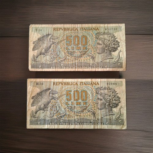 Banconota 500 lire aretusa - lire,