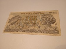 Banconota da 500 Lire Aretusa