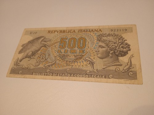 Banconota 500 lire aretusa - da,