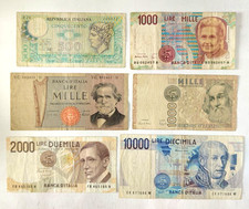 Repubblica italiana lotto di 6