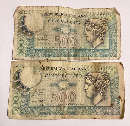 Banconote 500 lire - 2,
