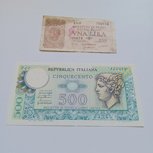 Banconote italiane - italiane, da