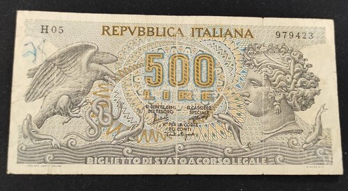 Italia banconota 500 - banconota,