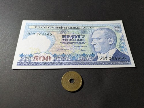 Banconota 500 lire - , turchia