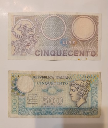 Banconota repubblica italiana - banconota,