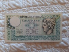 Banconota Da 500 Lire Del