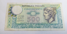 BANCONOTA DA LIRE 500 LIRE -
