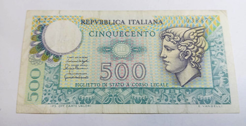Banconota lire 500 - 500,