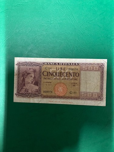 Banconote 500 lire - da,