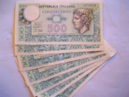 Banconota 500 lire mercury - lire,