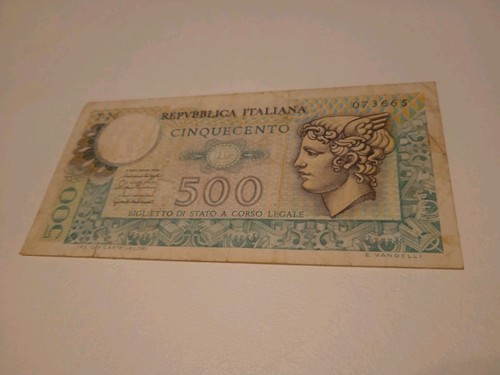 Banconote 500 lire - 500, lire.